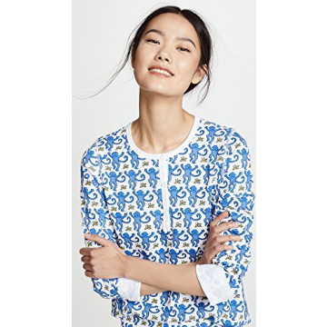 Cozy Roller Rabbit Women's Monkey Pajama Set for Comfort