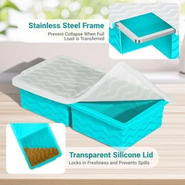 Aopigavi Silicone Freezer Tray - Perfect for Meal Prep