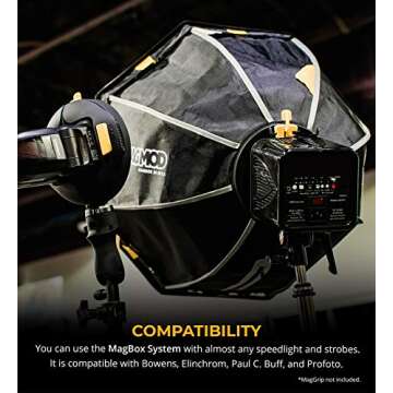 MagMod MagBox 24" Starter Kit - Softbox Bundle for Speedlights, Strobes, and Off-Camera Flashes