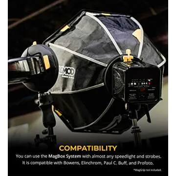 MagMod MagBox 24" Starter Kit - Softbox Bundle for Speedlights, Strobes, and Off-Camera Flashes