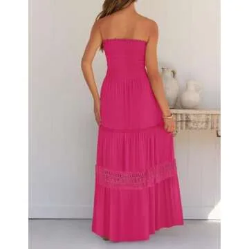 Shop ZESICA Women's Bohemian Summer Maxi Dress