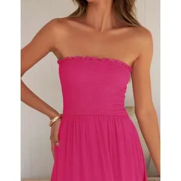 Shop ZESICA Women's Bohemian Summer Maxi Dress