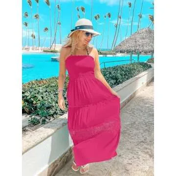 Shop ZESICA Women's Bohemian Summer Maxi Dress