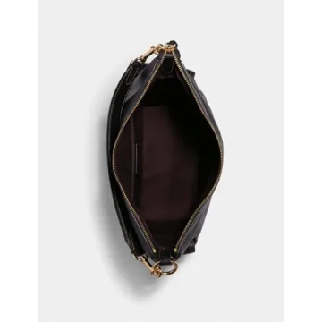 Coach Pennie Leather Shoulder Purse in Black - #6152