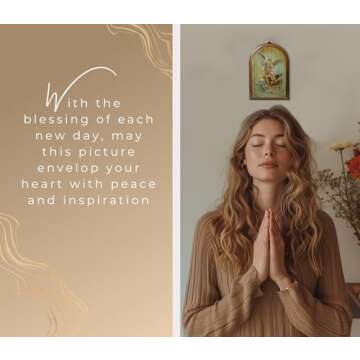 Beautiful Archangel Michael Wall Art - 3 Piece Set