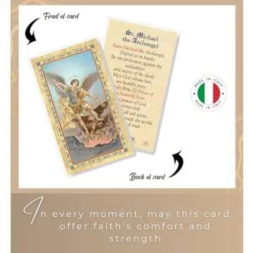 Beautiful Archangel Michael Wall Art - 3 Piece Set