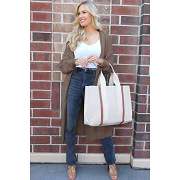 LILLUSORY Long Cardigan Sweaters for Women Fall Trendy Oversized Open Front Winter Coat Blazer 2025 Cozy Chunky Knit Sweater Jacket Outwear Coats Khaki XL