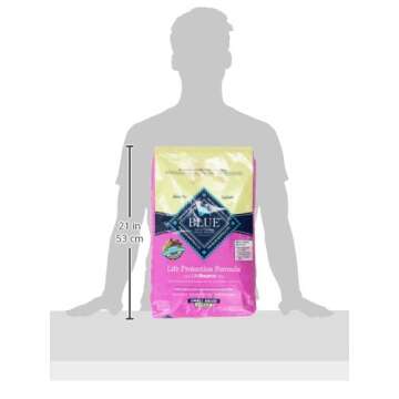 Blue Buffalo Life Protection Formula Adult Small Breed Dry Dog Food, Supports High Energy Needs, Made with Natural Ingredients, Chicken & Brown Rice Recipe, 15-lb Bag