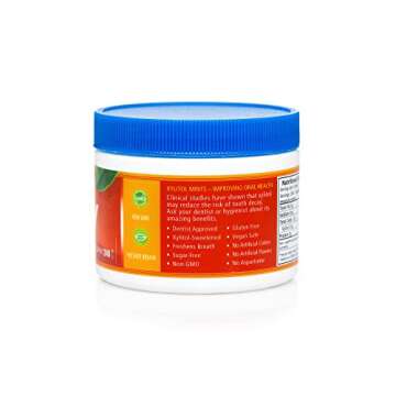 Spry Xylitol Cinnamon Mints Sugar Free Candy - Breath Mints That Promote Oral Health, Dry Mouth Mints That Increase Saliva Production, Stop Bad Breath, 240 Count (Pack of 1)