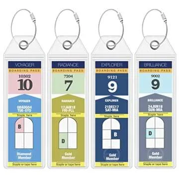 Cruise Power Strip & Royal Caribbean Luggage Tag Holders - Cruise Essentials Kit