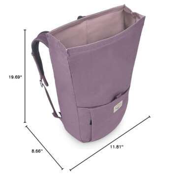 Osprey Arcane Roll Top Commuter Backpack, Purple Dusk Heather