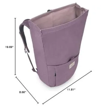 Osprey Arcane Roll Top Commuter Backpack, Purple Dusk Heather