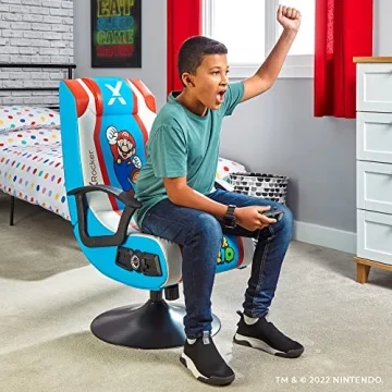X Rocker Super Mario Gaming Chair with Speakers