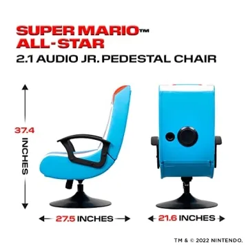 X Rocker Super Mario Gaming Chair with Speakers