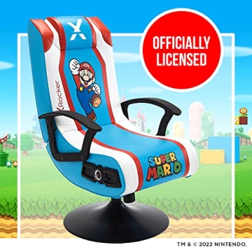 X Rocker Super Mario Gaming Chair with Speakers