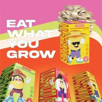 Mistercap's Grow Kits by Wiz Khalifa: Lion’s Mane Mushroom Grow Kit, Mushrooms to Elevate Your Health