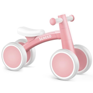 SEREED Baby Balance Bike Toys for 1 Year Old Girl Gifts, Baby Walker, One Year Old Girl Birthday Gif...