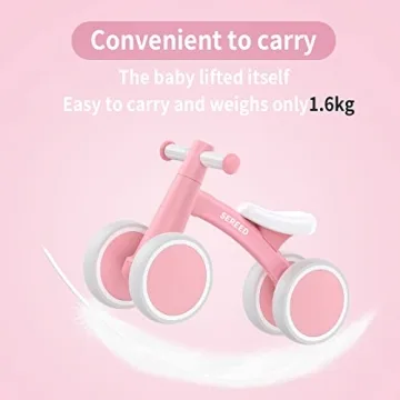 SEREED Baby Balance Bike for 1 Year Olds | Safe and Stylish