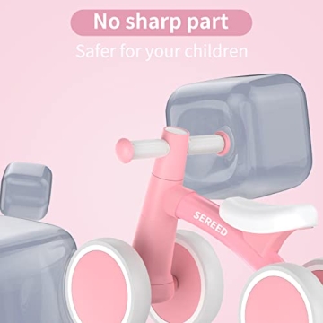 SEREED Baby Balance Bike for 1 Year Olds | Safe and Stylish