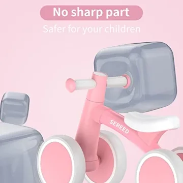 SEREED Baby Balance Bike for 1 Year Olds | Safe and Stylish