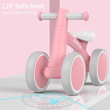 SEREED Baby Balance Bike for 1 Year Olds | Safe and Stylish