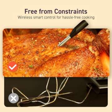 COSORI Bluetooth Meat Thermometer for Perfectly Cooked Meats