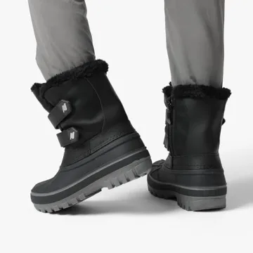 DREAM PAIRS Boys Girls Snow Boots - Water-Resistant, Cozy & Cute!