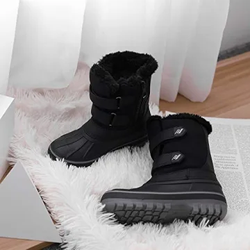DREAM PAIRS Kids Snow Boots - Cozy, Waterproof & Stylish!