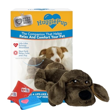 HuggiePup Comfort Toy - Soothing Heartbeat for Dogs