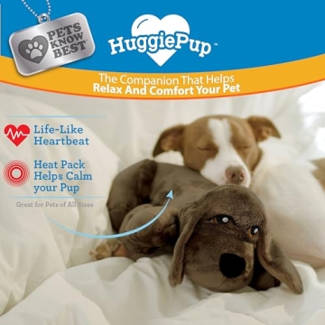 HuggiePup Comfort Toy - Soothing Heartbeat for Dogs