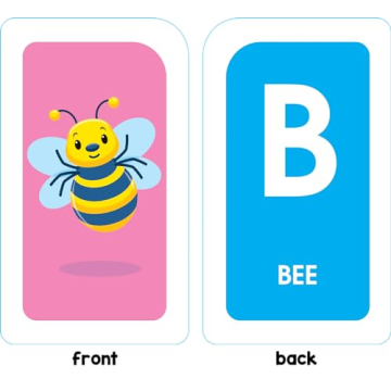 School Zone Alphabet Flash Cards for Learning ABCs and Phonics