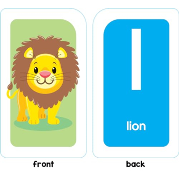 School Zone Alphabet Flash Cards for Learning ABCs and Phonics
