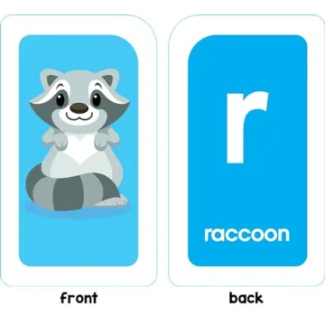 School Zone Alphabet Flash Cards for Learning ABCs and Phonics
