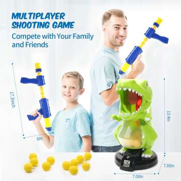 Dinosaur Shooting Toys for Kids - Fun Target Game