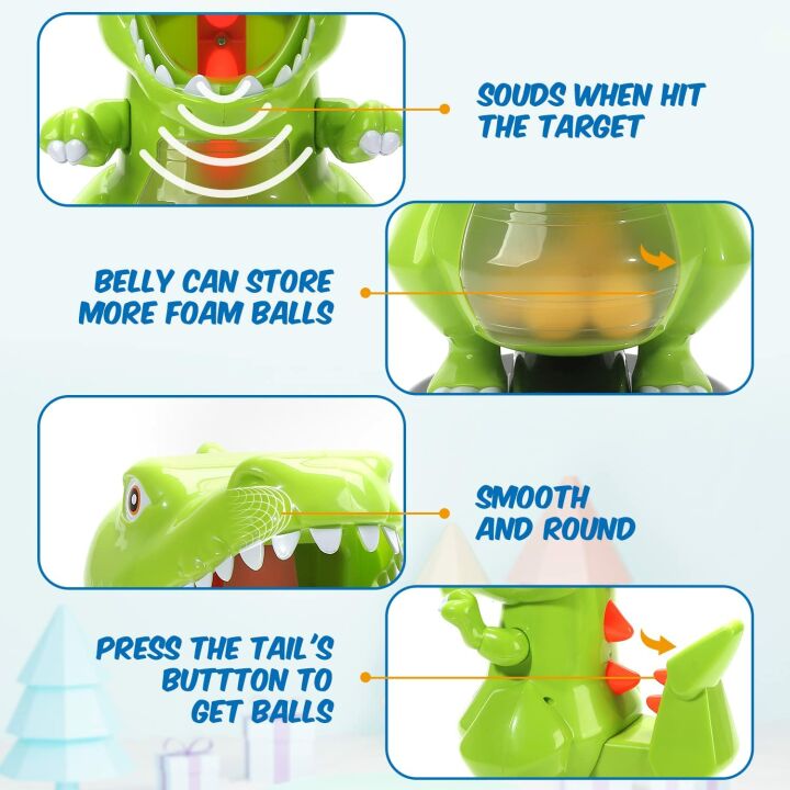 Dinosaur Shooting Toys for Kids - Fun Target Game