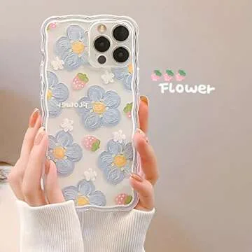 Stylish Ownest iPhone 13 Pro Max Floral Phone Case