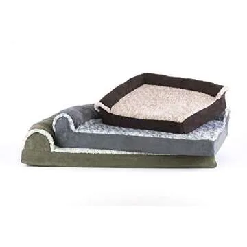 Furhaven Orthopedic Dog Bed for Medium & Small Dogs