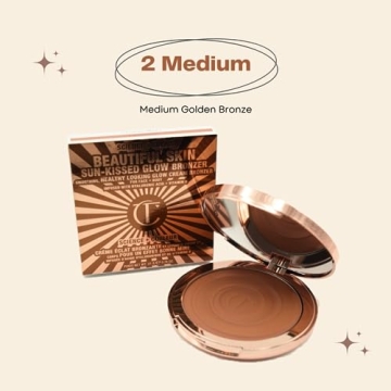 Charlotte Tilbury Sun-Kissed Glow Cream Bronzer - Medium Golden Bronze