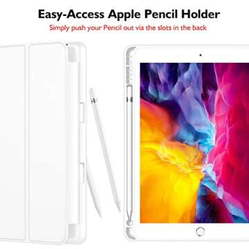 iMieet iPad 9.7 Case (2018/2017 Model, 6th/5th Generation) - Smart Cover with Pencil Holder and Baby...