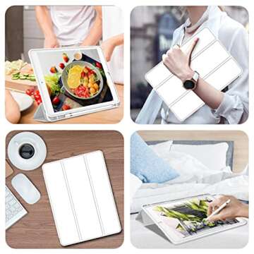 iMieet iPad 9.7 Case with Pencil Holder and Full Protection