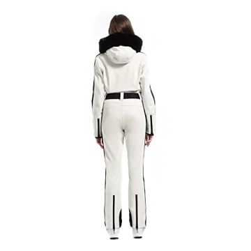 Stylish IMPHUT Women's One-Piece Ski Suit for Skiing