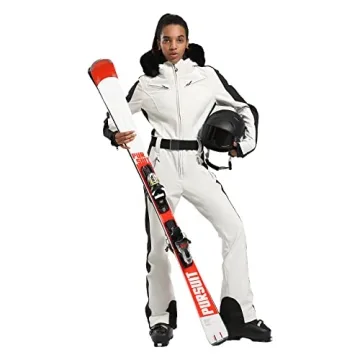 Stylish IMPHUT Women's One-Piece Ski Suit for Skiing