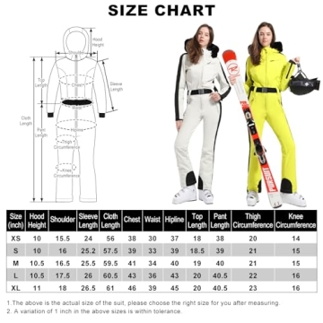 Stylish IMPHUT Women's One-Piece Ski Suit for Skiing
