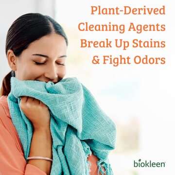 Biokleen Laundry Detergent Powder, Concentrated, Eco-Friendly, Non-Toxic, Plant-Based, No Artificial...