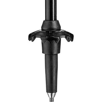 LEKI Khumbu Lite Aluminum Adjustable Lightweight Walking Poles for Trekking & Hiking - Orange-Anthracite-Black - 100-135 cm