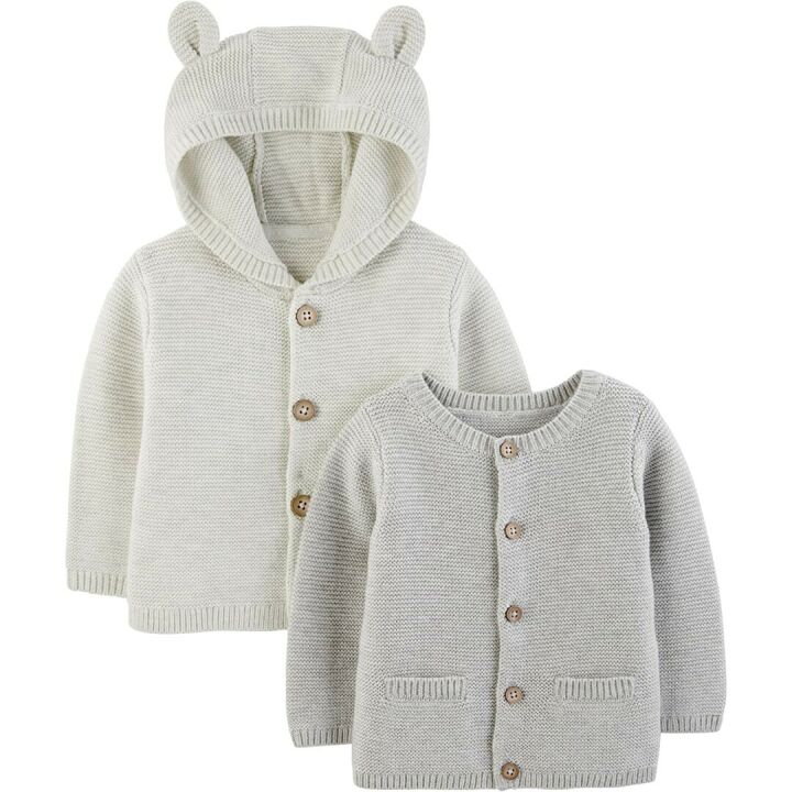 Unisex Babies' Cardigan Sweaters - Simple Joys by Carter's