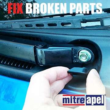 Mitreapel Brake Parts Cleaner & Autobond Glue Set