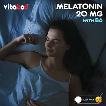 Vitabod Melatonin 20 mg Fast Dissolve Tablets - 240 Count