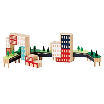 Areaware Blockitecture NYC Greenway Toy Building Blocks