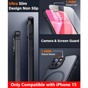 SPIDERCASE iPhone 15 Case - Magnetic & Protective